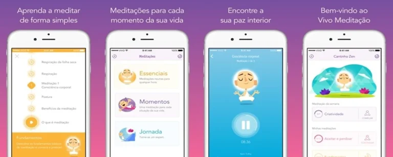 Aplicativos de Meditação