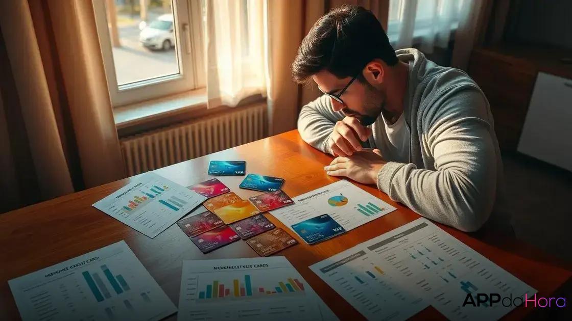 Comparando cartões: o que considerar na escolha