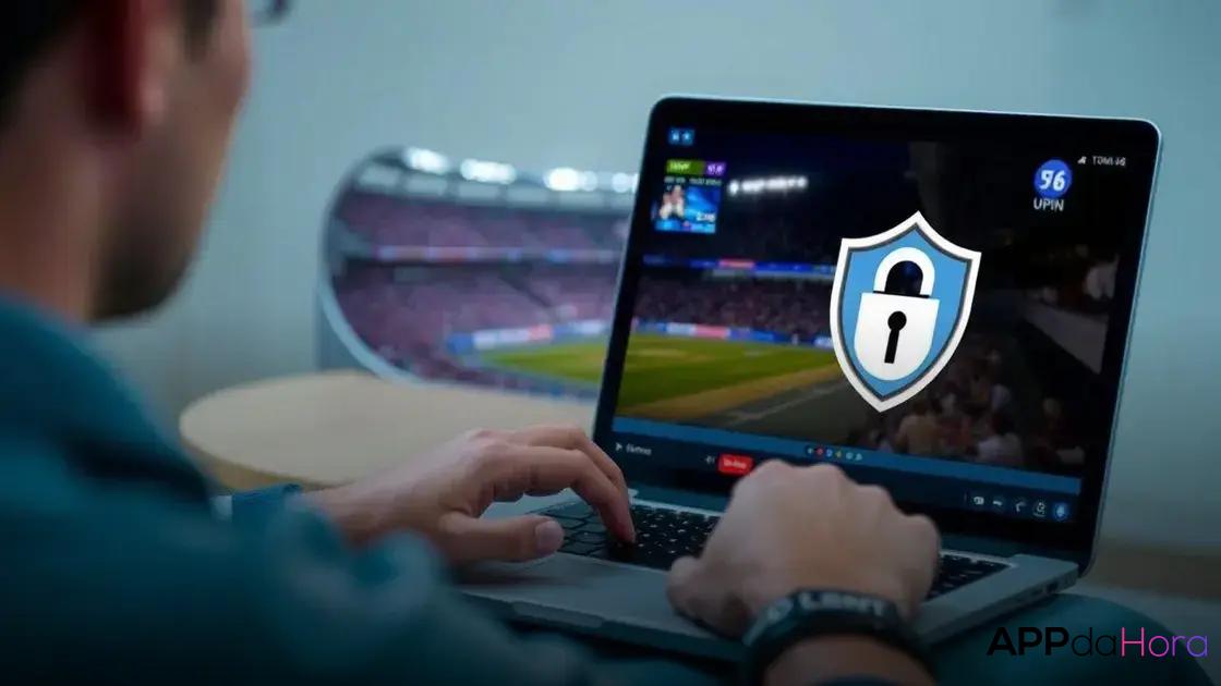 Segurança online ao acessar transmissões ao vivo Segurança online ao acessar transmissões ao vivo