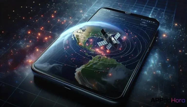 Imagem editorial: Aplicativo para encontrar satélites e acompanhar o céu com segurança