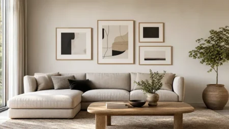 quadros decoracao parede equilibrada